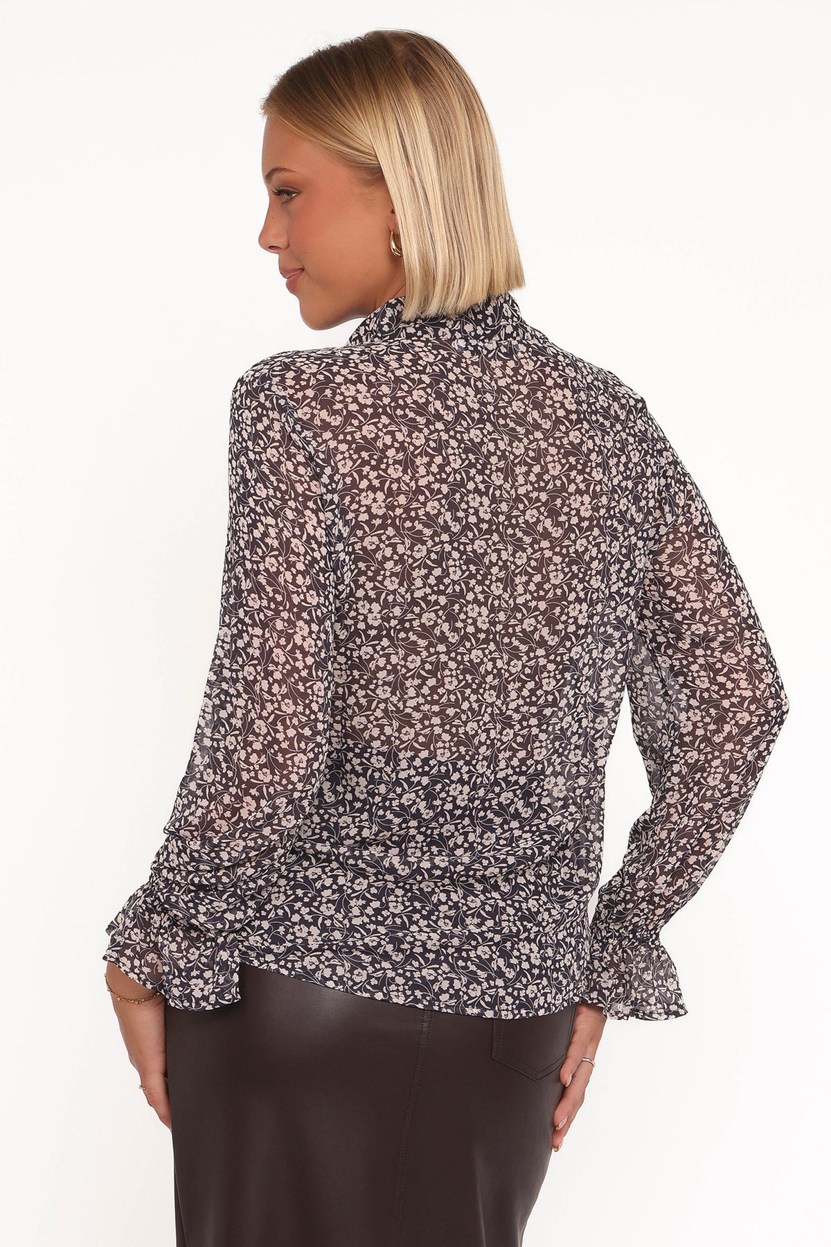 Petal and Pup USA TOPS Eveline Top - Nocturnal Garden