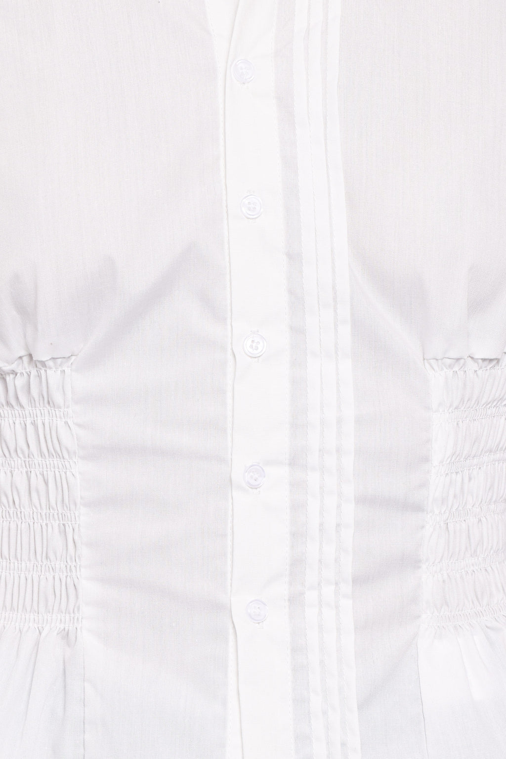 Petal and Pup USA TOPS Ione Peplum Shirt - White