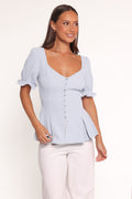 Petal and Pup USA TOPS Kameran Top - Pale Blue