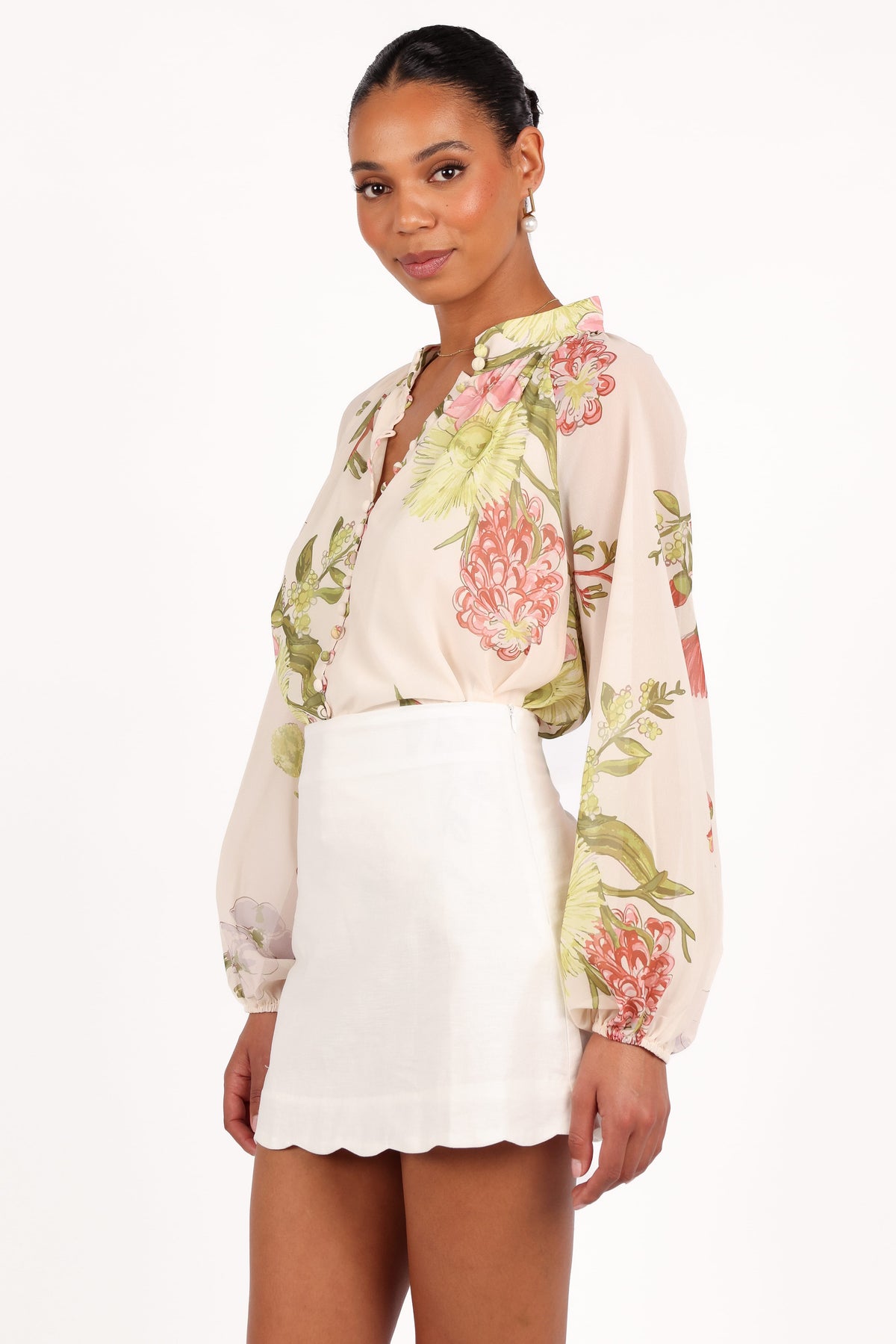 Petal and Pup USA TOPS Marni Top - Native Flora