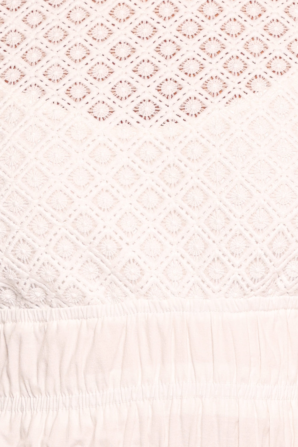 Petal and Pup USA TOPS Riven Shirred Top - White