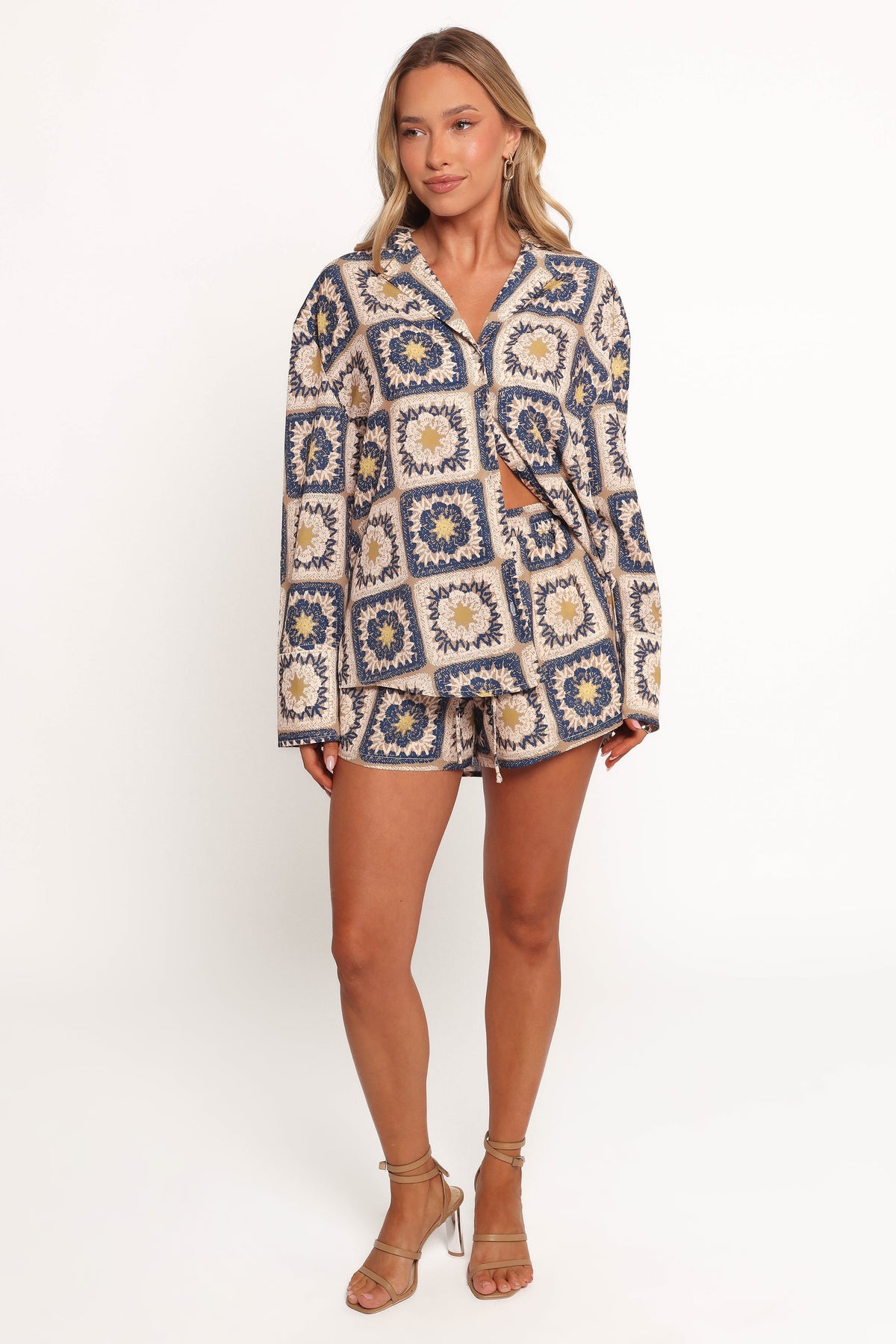 Petal and Pup USA TOPS Rowena Shirt - Rowena Print
