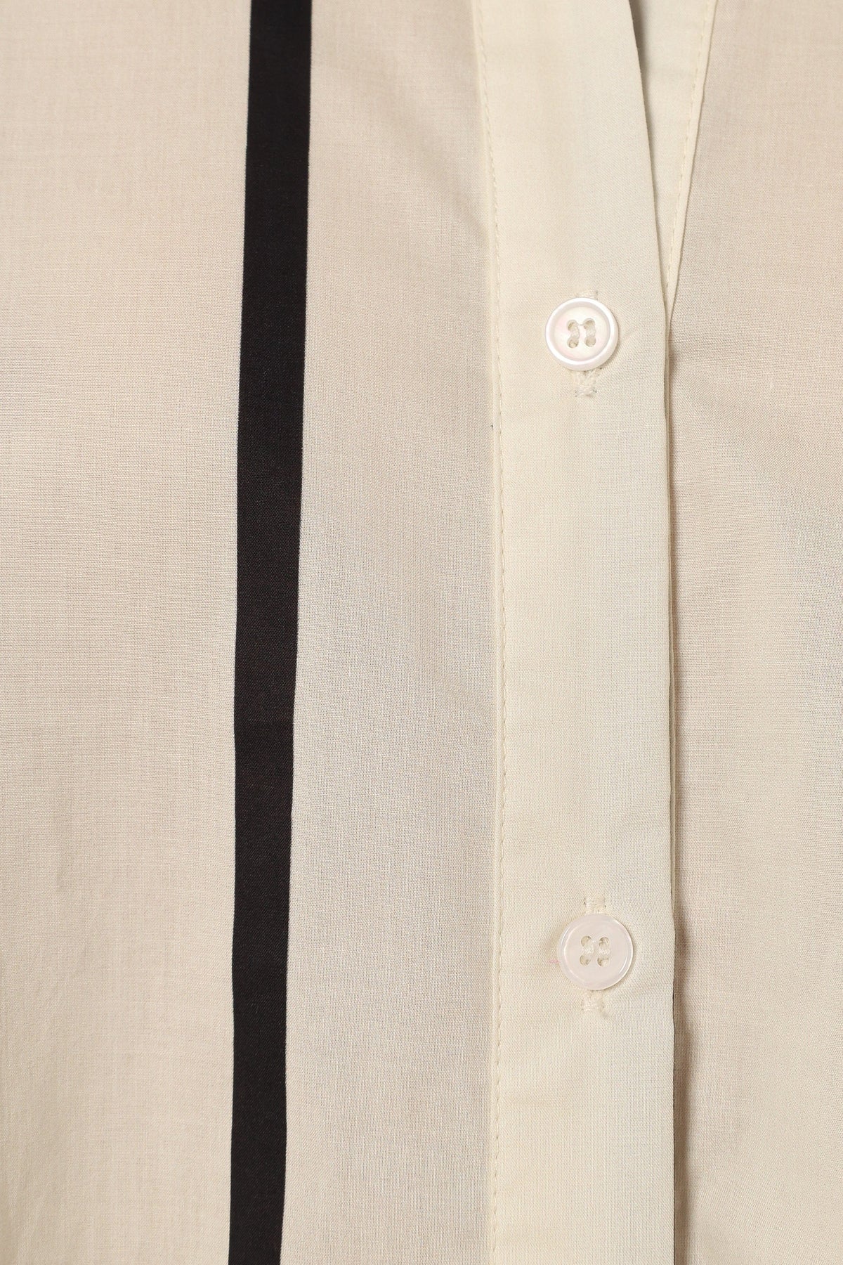 Petal and Pup USA TOPS Silvia Button Down Shirt - Cream Stripe