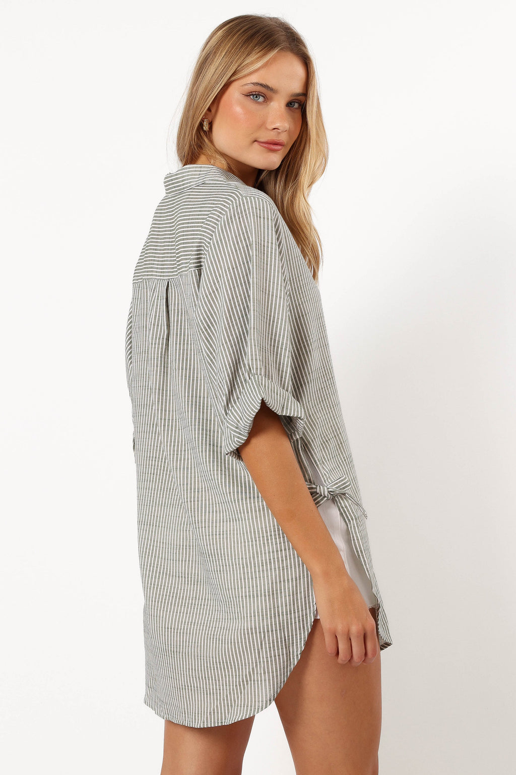 Petal and Pup USA TOPS Wren Oversized Shirt - Olive