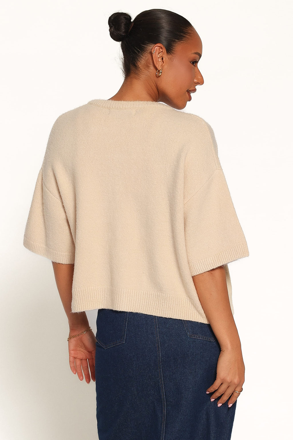 TOPS Lilith Knit Top - Beige